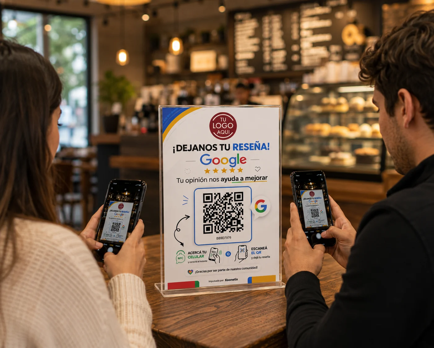 cartel qr + nfc instagram - consigue más seguidores 2 cartel qr + nfc instagram - consigue más seguidores - imagen 2